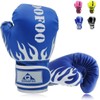 GROOFOO Boxing Gloves for Kids, Punching, Sparring, Premium PU Leather,