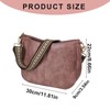 FuninCrea Women Shoulder Bag PU Leather Waterproof Crossbody Bags for