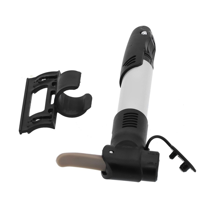 Bicycle Tire Pump Mini Double Air Outlet Handhold for AV