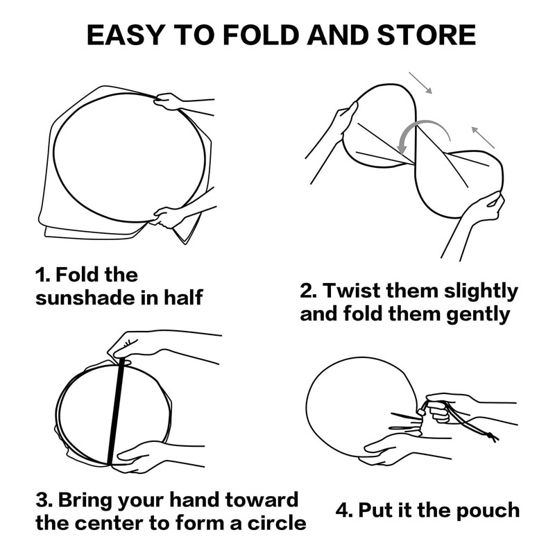 Red Eyes Car Windshield Sun Shade Foldable Sunshade Front Window