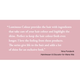 Maria Nila - Luminous Colour Shampoo 350 ml | Shampoo for Coloured Hair