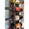 Barrels & Barn Wood Wall Wine Rack - 6 Bottle