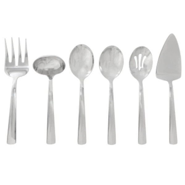 N/A Oster Eastleigh 6 Piece Stainless Steel Hostess Set With