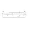 Rennsteig 448 039 0 Assembly Punch, Gold, 210 x 28