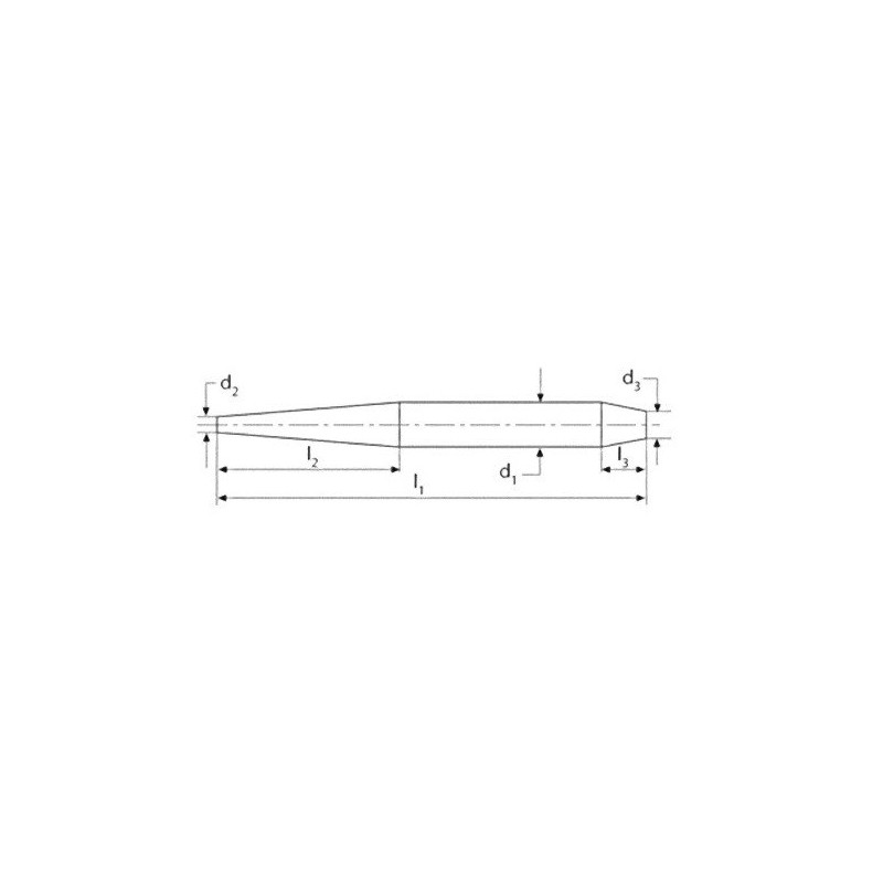 Rennsteig 448 039 0 Assembly Punch, Gold, 210 x 28