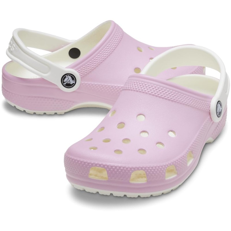 Crocs Classic unisex-child Clog, Flamingo, 33/34 EU