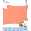 Comfort Beddings Premium Quality Pillowcases 100% Cotton Blend Square Pillow