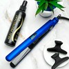 Hot Tools Professional Radiant Blue Micro-Shine Titanium Flat Iron, 1