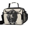 ALAZA Black Bull Kids Lunch Box Girls Boys Insulated Lunchbox