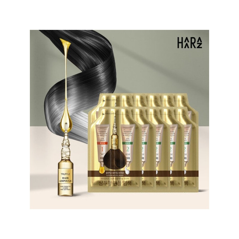  Haraz Shampoo-type Ampoule Dyeing Agent 10 Packs / 하라즈