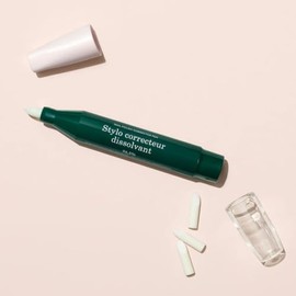 Manucurist Nail Polish Remover Pen for Green Flash & Green Nail Polish | Correction pen for semi-permanent green flash nail polish and classic green nail polish, includes 3 replacement tips