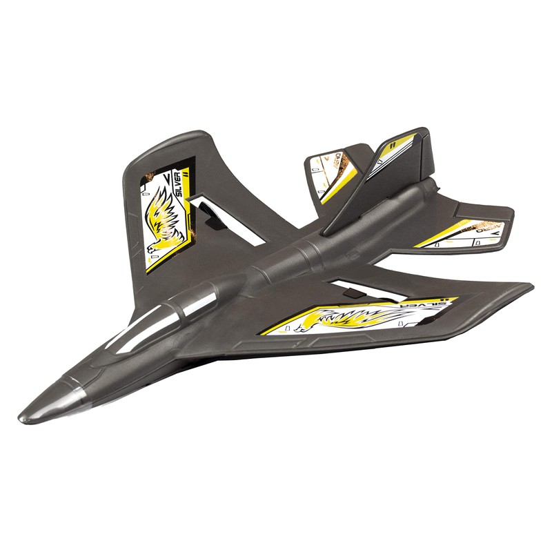 SilverLit 85737 Flybotix X-Twin Evo, Yellow and Black