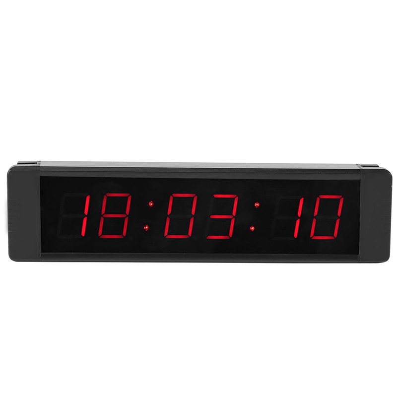 LED Remote Wall Clock Prscise Timer Stopwatch for Fitness Training