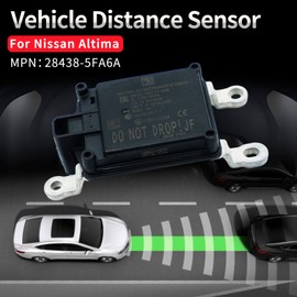 Vehicle Distance Sensor Front Cruise Distance Radar Sensor MPN 28438-5FA6A Compatible with Nissan Altima Rogue Kicks Versa Rogue Sport 2016 2017 2018 2019 2020 2021 2022 2023 28438-5FA6A