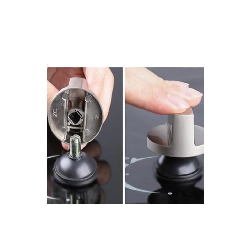 Gas Cooker Oven Stove Knob Control Rotary,8 Pcs Round Gas