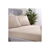 Sleepdown Fitted Sheet Plain Warm Cosy Breathable Super Soft 100%