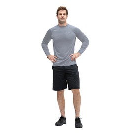 KISTA 2 Pack Men's Thermal Long Sleeve Compression Shirts, Mock/Turtleneck Winter Sports Running Base Layer Top (2X-Large, Black/Gray)