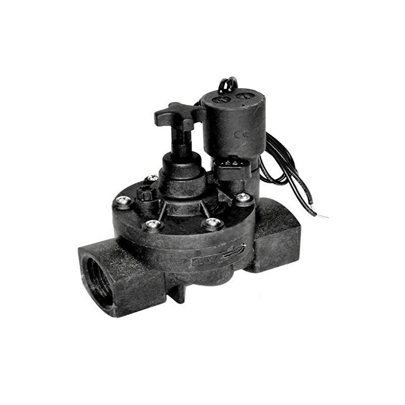 Zodiac SOL100 1-Inch Black Plastic Solenoid Valve with Flow Control