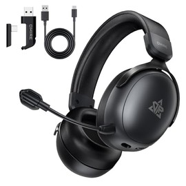 OMIRE Audifonos Inalambricos Gamer, 2.4 GHz Audifonos Gamer con Sonido Envolvente 7.1, Batera de 100 Horas, 53MM Sonido Estreo 3D, Bluetooth 5.4,...  