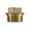 3/8" inch BSP Thread Brass Pipe Screw Hex Male Blanking