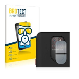 BROTECT Protective Glass for Emporia Smart 5 (Camera Protection Only) Protective Film Tempered Glass [Extremely Scratch-Resistant 9H, Anti-Fingerprint, Ultra Transparent]