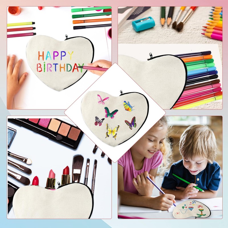 Idota Fabric Pencil Case, 10 pieces., Blank