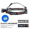 BORUIT RJ-2166 Super Bright LED Headlamp with White Light,3 Modes