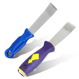 UHANBUT Wheel Weight Remover, Auto Tire Repair Tool with Non-Slip Grip for Removing Adhesive Stick-On Wheel Weights, Universal Tire Balancer Scraper for Most Vehicles (2PCS)