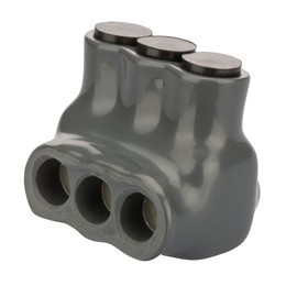 NSI IPLG6-3 3 Wire Insulated Connector for 6-14 AWG Fine-Stranded Flexible Copper Conductor, Polaris Gre, Pack of 12