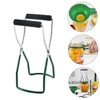 LABRIMP 6pcs Stainless Steel Canning Jar Lifter Clips for Home