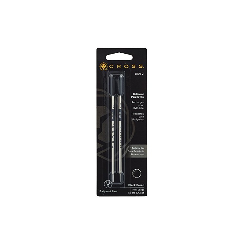 Cross 8101-2 Original Standard Archival Ink Refill for Ballpoint Pens,