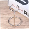 Baluue Men Stainless Steel Shaving Brush Stand Drip Holder for