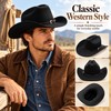 Western Cowboy Hat for Men & Women – 56–58cm Wide-Brim