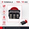 8 Terminals 10A PTO Switch Replace 4174684 500016 430-528 725-07534