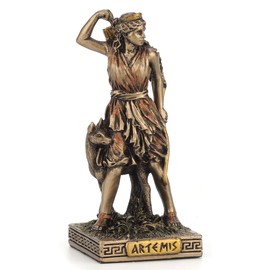 Veronese Design Greek Gods Miniature Figurine (Artemis, Bronze)