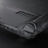 eXtremeRate Clear Slate Black Custom Faceplate Back Plate Shell for