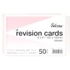 Silvine A6 Flash Cards, Revision & Study - Lined (50