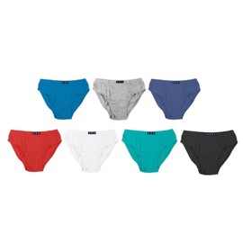 BOYS 7 PACK PLAIN BRIEFS (UK, Age, 5 Years, 6 Years, Regular, Multi)