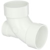 Spears P303 Series PVC DWV Pipe Fitting, 1/4 Bend, Elbow,