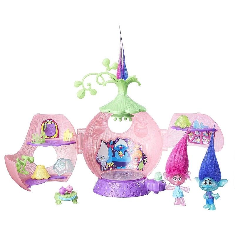 Hasbro B6560EU4 Trollstadt - Poppys Krönungssaal Spielset