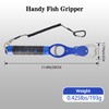 Eupheng 11.4'' Heavy-Duty Fish Gripper with Scale Rustproof Aluminum Body,
