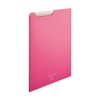 Lihit Lab Binder Clip File A4 Pink F6067-12