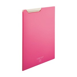 Lihit Lab Binder Clip File A4 Pink F6067-12
