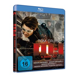 Mission: Impossible 1 - 4 [4 Blu-rays]