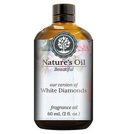 White Diamonds Fragrance Oil (60ml) For Perfume, Diffusers, Soap Making, Candles, Lotion, Home Scents, Linen Spray, Bath Bombs, Slime