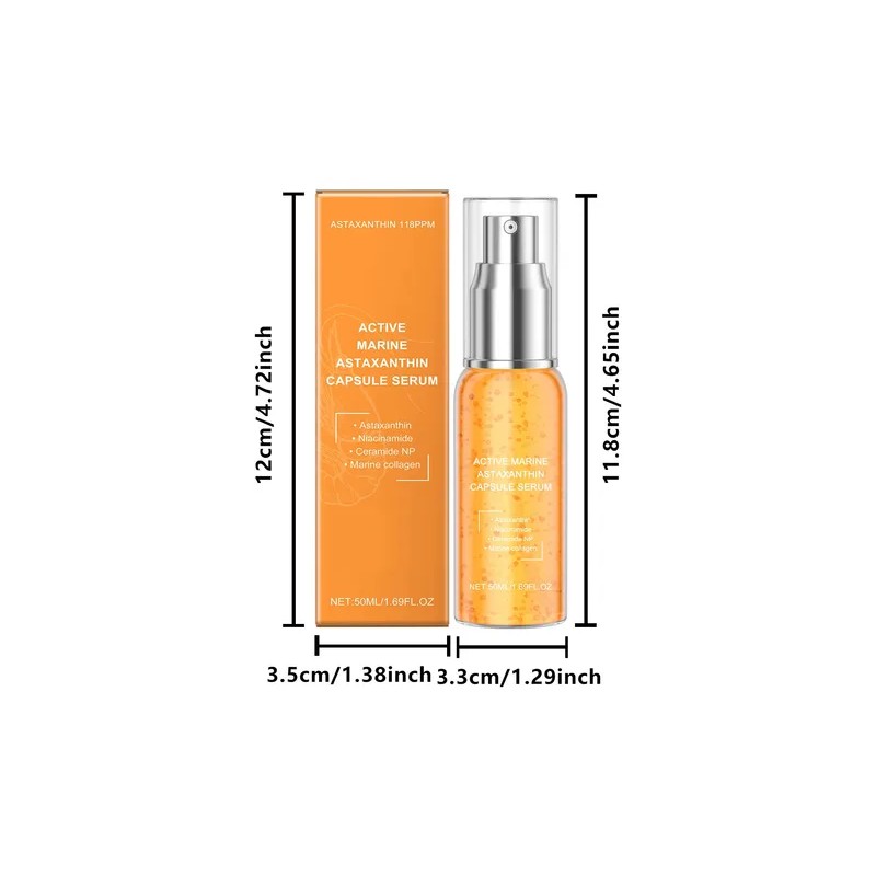 El Oxígeno De Astaxantina Hidrata, Mejora La Textura, Suaviz