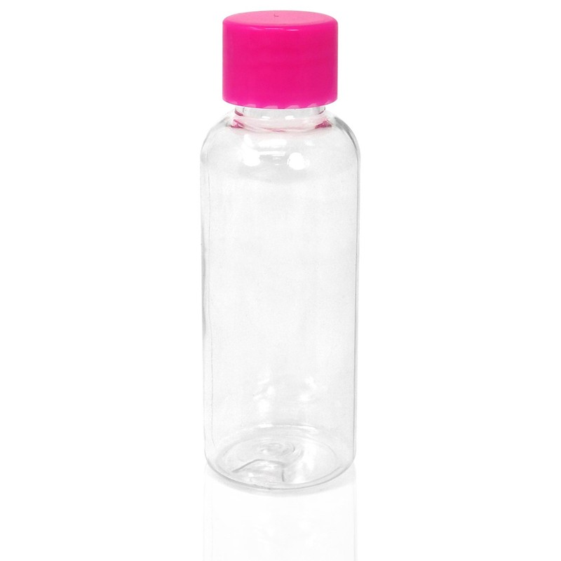 com-four® travel bottles made of plastic with or without bag,