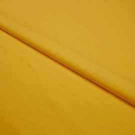 Hans-Textil-Shop Fabric by the Metre, Plain Cotton Linen Fabric, Tested for Harmful Substances, Easy Care, 1 Metre
