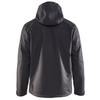 BLAKLADER Men's Pro Softshell Workwear Jacket with Hood 3-Layer Warm