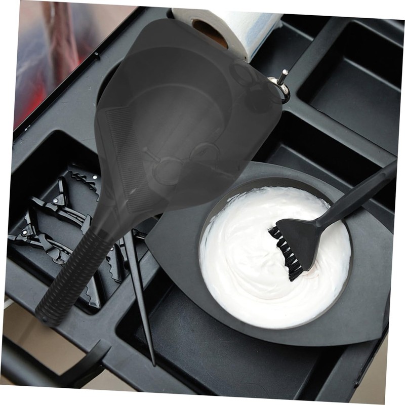 Vaguelly 2PCS Hairdressing Protective Shield with Handle for Barbershop Comfortable